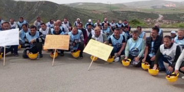 Doruk Madencilik işçileri Ankara’ya yürüyor…