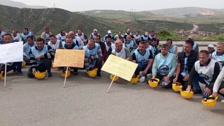 Doruk Madencilik işçileri Ankara’ya yürüyor…