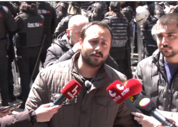 Doruk Madencilik işçilerinin eylemi sürüyor