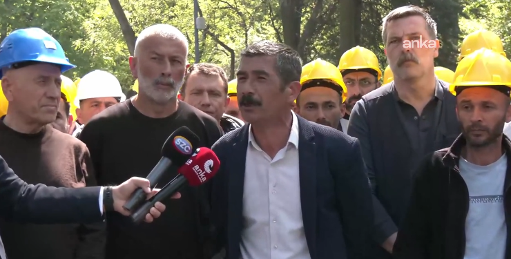 Doruk Madencilik işçilerinin açlık grevi sürüyor…