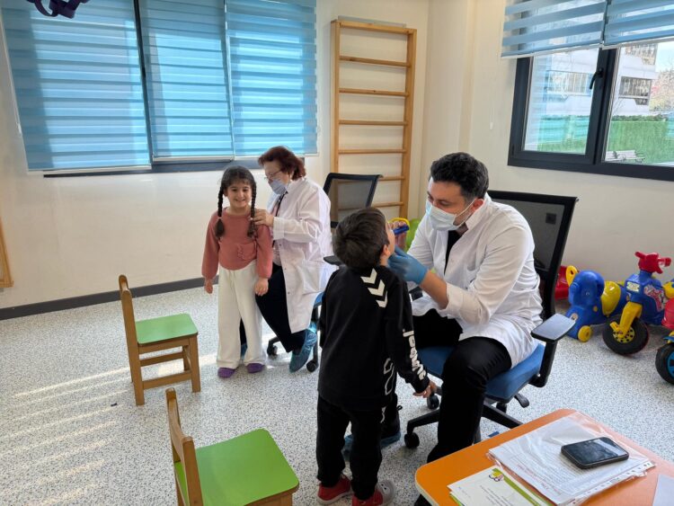 Yuvamız Bakırköy’de miniklere sağlık taraması