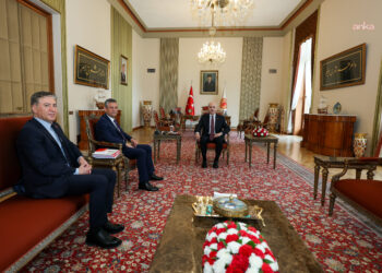 Özgür Özel ve Numan Kurtulmuş bir araya geldi