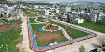 Adıyaman Belediyesi’nden Yeşilyurt Mahallesi’ne modern yaşam alanı