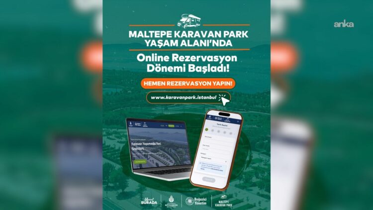 İstanbul’un Karavan Park’ında “bir tık” ile rezervasyon