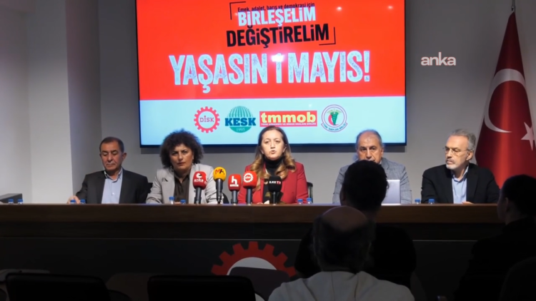 DİSK, KESK, TMMOB, TTB’den 1 Mayıs açıklaması