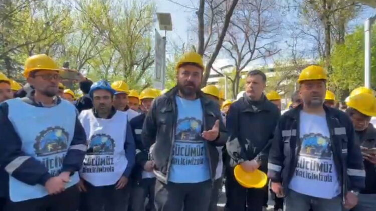 Doruk Madencilik işçileri direnişe devam ediyor