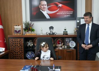 Adıyaman Belediye Başkanlığı’nı emanet alan çocuklar, kent vizyonlarını paylaştı