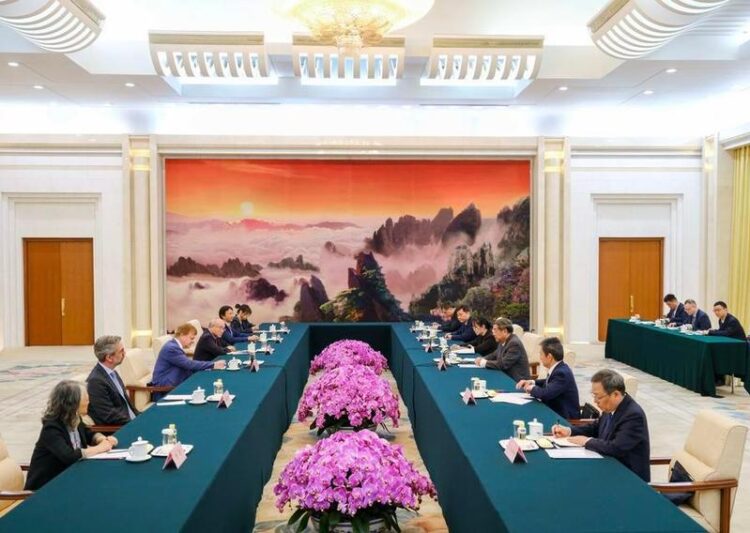 Çin Başbakan Yardımcısı: Çin ve ABD geniş işbirliği alanı ve ortak çıkarlara sahip