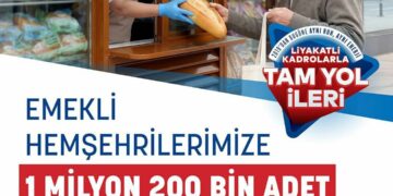 İBB’den emekliye ücretsiz halk ekmek desteği