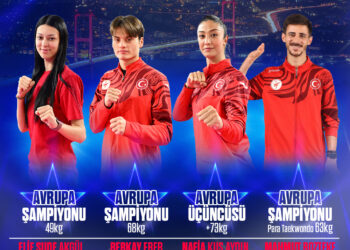 İBB Spor’da Avrupa’da iki madalya