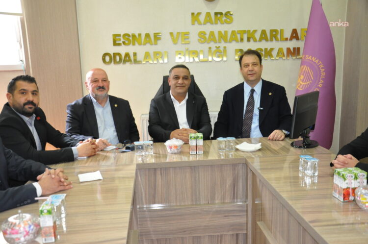 CHP heyetinden Kars Esnaf ve Sanatkâr Odaları Birliği’ne ziyaret