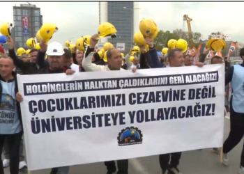 Doruk Madencilik işçileri: “İlk defa 1 Mayıs’ı kutluyoruz”