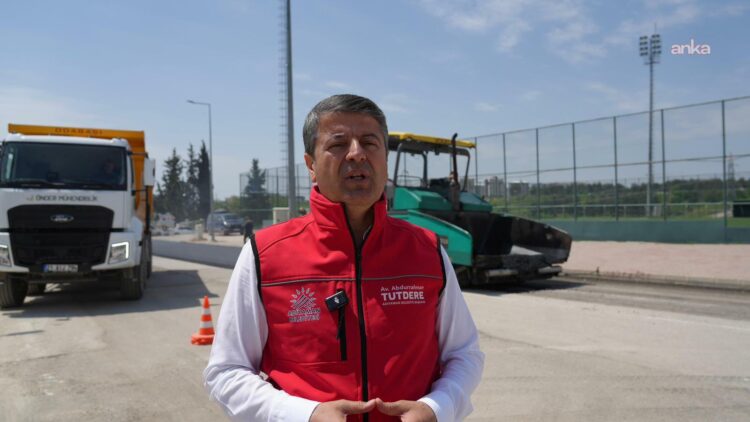 Adıyaman Belediyesi, Karaali Caddesi’nde asfalt serim çalışmalarına başladı