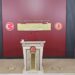 TBMM’de basın toplantıları için kullanılan salonda düzenleme
