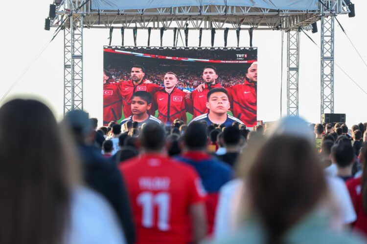 Bakırköy’de Dünya Kupası coşkusu