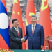 Xi, Laos lideri Sisoulith ile görüştü