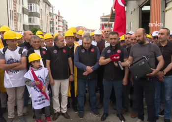 Doruk Maden işçilerinin eylemi sürüyor…