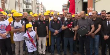 Doruk Maden işçilerinin eylemi sürüyor…