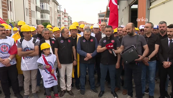 Doruk Maden işçilerinin eylemi sürüyor…