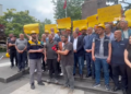 Trabzon’da maden işçilerinden eylem: “Dayanacak gücümüz kalmadı”