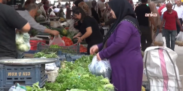 Pazar esnafı: “Emekli 20 bin lirayla ne alacak, ne yiyecek?”