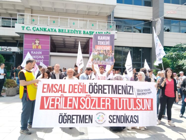 Öğretmen annelerinden Ankara’daki eylemde polis müdahalesine tepki