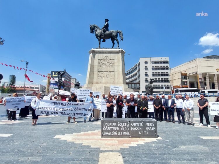 Ücretli öğretmenlerden kadro talebi: Ayrıcalık değil, haklarımızı istiyoruz