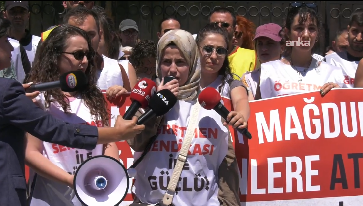 MEB önüne yürümek isteyen mağdur öğretmenlere müdahale