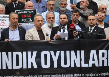 Saadet Partisi’nden “Fındık Oyunları” eylemi… “Taban fiyat 400 TL olmalı”