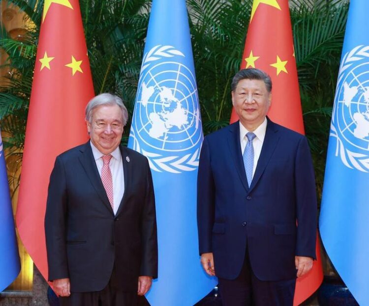 Çin Cumhurbaşkanı Xi, BM Genel Sekreteri Guterres ile Shanghai’da görüştü