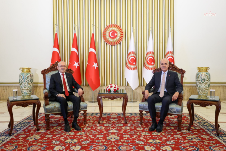 Kurtulmuş ile Kılıçdaroğlu’nun görüşmesi sona erdi