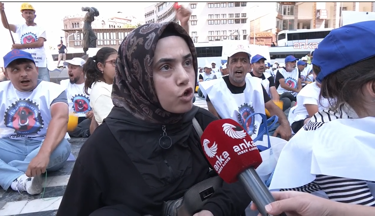 Doruk Madencilik işçilerinin aileleri de hak arıyor: “Çocuklara bez, mama alacak para yok”