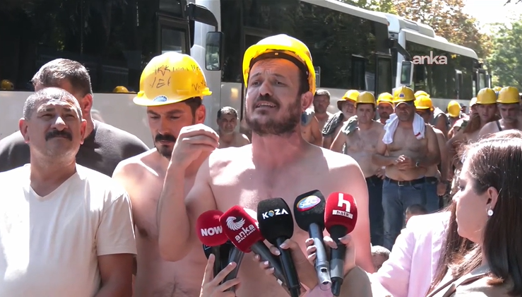 Madencilerden direnişin 9. gününde Enerji ve Tabii Kaynaklar Bakanlığı’na ödeme çağrısı