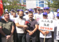 Türkiye Maden-İş Sendikası üyesi işçiler: “Yasal alacaklarımızı almadan Ankara’dan ayrılmayacağız”