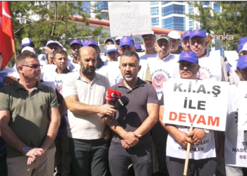 Türkiye Maden-İş Sendikası üyesi işçiler: “Yasal alacaklarımızı almadan Ankara’dan ayrılmayacağız”