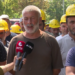 Madencilerin Enerji ve Tabii Kaynaklar Bakanlığı önündeki eylemi sürüyor