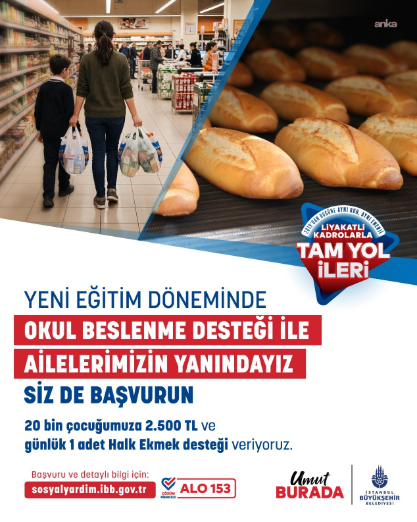 İBB’nin yeni dönem okul kayıt desteği başlıyor