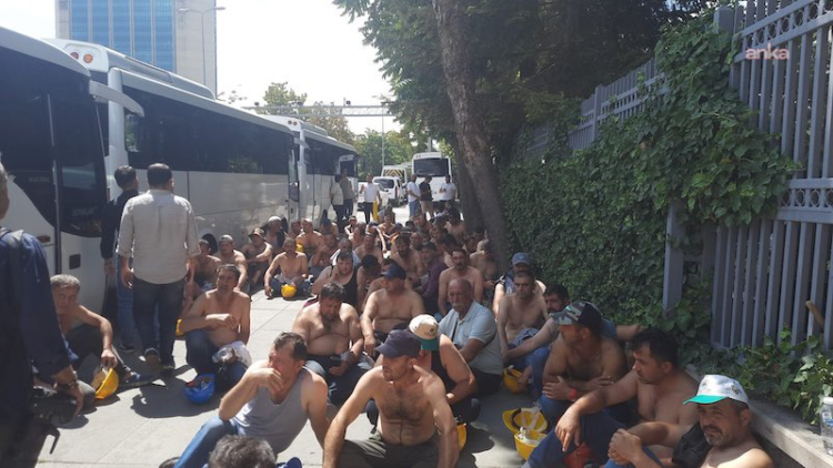 KESK’den madencilerin gözaltına alınmasına tepki: “İşçilerin haklı mücadelesinin yanındayız”