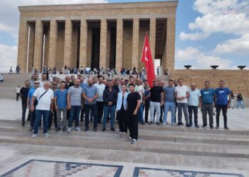 Doruk Madencilik işçileri Anıtkabir’den seslendi: “Ankara’dan ayrılmayacağız”