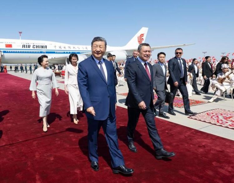 Çin Cumhurbaşkanı Xi, Shanghai İşbirliği Örgütü zirvesi ve devlet ziyareti için Kırgızistan’da