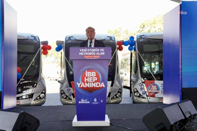 İETT filosuna 650 yeni araç törenle katıldı