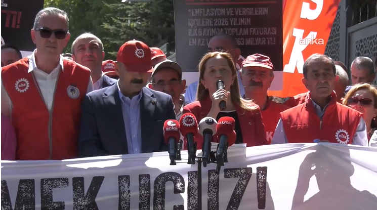 Çerkezoğlu: “8 ayda neredeyse 2 trilyon liramız bizlerden alınıp sermayeye ve iktidara aktarıldı”