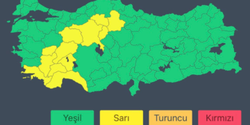 Meteoroloji’den 12 il için sarı kodlu uyarı