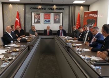 CHP Genel Başkanı Kemal Kılıçdaroğlu gazilerle bir araya geldi