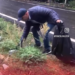Ovacık’ta doğaya atılan çöpler tepki çekti… Muhtar çöpleri topladı