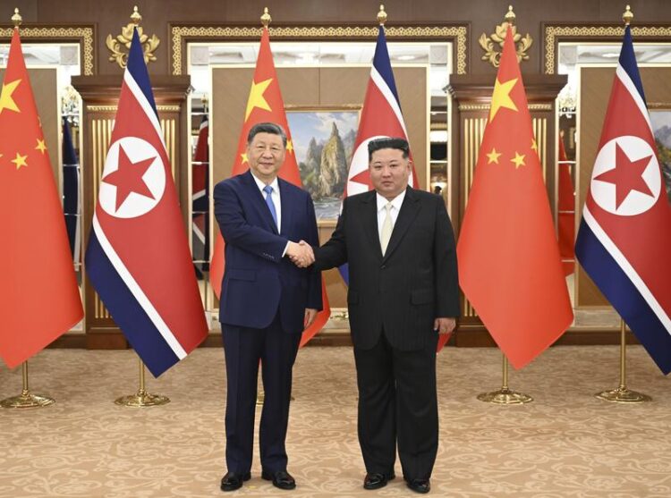 Çin Cumhurbaşkanı Xi, Kuzey Kore’nin kuruluşunun 78. yıldönümü dolayısıyla Kim Jong-un’u kutladı
