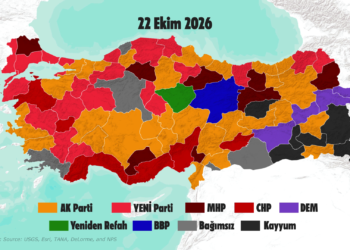 37 ilde belediyeyi yöneten parti değişti