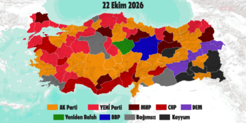 37 ilde belediyeyi yöneten parti değişti