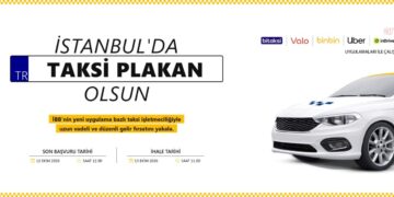 İstanbul’da “Uygulama Bazlı Taksi Modeli” için ihale 13 Ekim’de