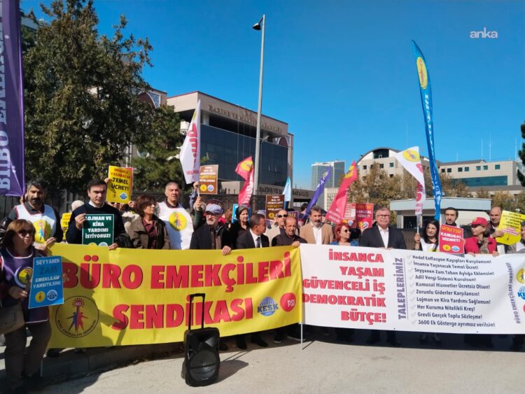 Büro Emekçileri Sendikası’ndan bütçe tepkisi